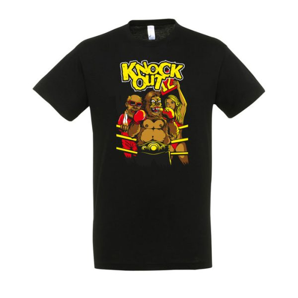 Camiseta knock out negra
