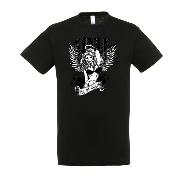 Camiseta city of angels negra