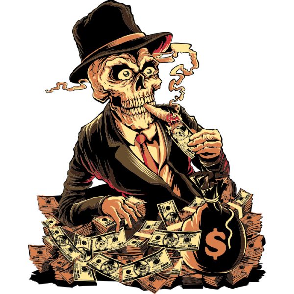 plantilla death money